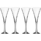 Gunnar Cyrén - Transparent Glas Orrefors Helena Champagneglas 25cl 4stk