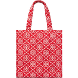 Tory Burch Bomuld Tasker Tory Burch T Monogram Terry Tote Bag - Strawberry