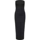 Dame - Elastan/Lycra/Spandex Kjoler Only Maxi Tube Dress - Black