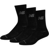 New Balance Performance Cushioned Crew Socks 3-pack - Black