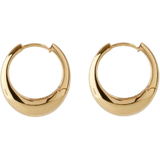 Hoop-øreringe Pernille Corydon Globe Huggies - Gold