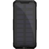 Hurtigopladning 3.0 - Sort Batterier & Opladere Goobay Solar Powerbank 20000mAh