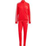 Adidas Lynlås Jumpsuits & Overalls adidas Essentials 3-Stripes Tracksuit - Better Scarlet/White