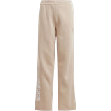 128 Fleecebukser adidas Kid's Fleece Pants - Wonder Beige/White