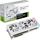 ASUS GeForce RTX 4080 Super - Nvidia Geforce Grafikkort ASUS ROG Strix GeForce RTX 4080 SUPER White OC Edition 2xHDMI 3xDP 16GB