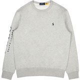 Polo Ralph Lauren Fleece Overdele Polo Ralph Lauren Logo Embroidered Fleece Sweatshirt - Andover Heather/Dark Coba