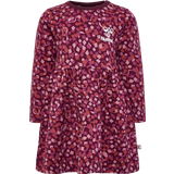 Hummel Babyer Kjoler Hummel Confetti Dress L/S - Windsor Wine (215504-3430)