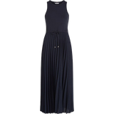 32 - Dame - Plisseret Kjoler Tommy Hilfiger Sleeveless Pleated Midi Dress - Desert Sky