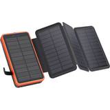 Orange - Solcelledrevet Batterier & Opladere Lippa Solar Powerbank 20000mAh