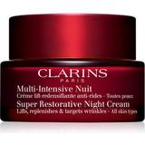 Anti-pollution - Natcremer Ansigtscremer Clarins Super Restorative Night Cream All Skin Types 50ml