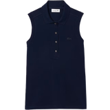 32 - Blå - Elastan/Lycra/Spandex T-shirts & Toppe Lacoste Slim Fit Sleeveless Polo Shirt -