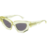 Kuboraum F5 FL Sunglasses Transparent Green
