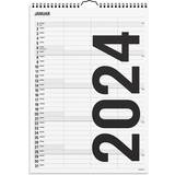 Mayland familiekalender Mayland 2024 Familiekalender Black and white 3 kol