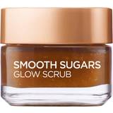 Tør hud Lip Scrubs L'Oréal Paris Smooth Sugar Glow Grapeseed Face & Lip Scrub 50ml