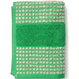 Juna Check Badehåndklæde Grøn (100x50cm)