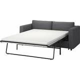 Sovesofaer - Stål Ikea Vimle Grey Sofa 190cm 2 personers