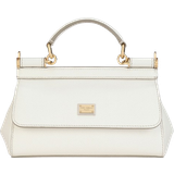 Dolce & Gabbana Hvid Håndtasker Dolce & Gabbana Small Sicily Handbag - White