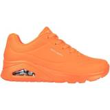Orange - Syntetisk Sneakers Skechers Uno-Night Shades W - Orange