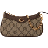 Gucci Kreditkortholdere Tasker Gucci Ophidia Mini Canvas Shoulder Bag - Beige