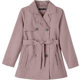 164 - Pink Overtøj Name It Madelin Trench Coat - Deauville Mauve (13224759)
