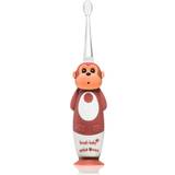 Brush-Baby Elektriske tandbørster & Mundskyllere Brush-Baby WildOnes Monkey Electric Rechargeable Toothbrush Brown One Size