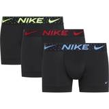Nike Underbukser Nike Everyday Essentials Micro Trunks 3-pack - Black/Volt/Uni Blue/Uni Red