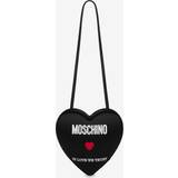 Dame - Satin Tasker Moschino Womens Fantasy Print Black Heartbeat Satin Cross-body bag 19x19x4.5cm