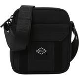 Replay Tasker Replay Fabric Logo With Punch Shoulder Bag - Black