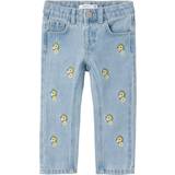 92 Bukser Børnetøj Name It Rose Jeans - Light Blue Denim