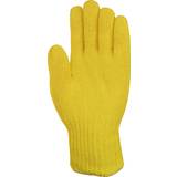 EN ISO 20471 Arbejdshandsker Uvex K-Basic handske str.8 kevlar/bomuld varmeresistent gul