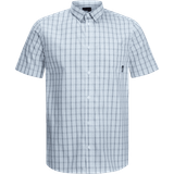 Jack Wolfskin 26 - Bomuld Tøj Jack Wolfskin Hot Springs Shirt Skjorte grå