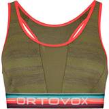 Ortovox Dame - Grøn Tøj Ortovox Women's 185 Rock'N'Wool Sport Top Merino undertøj olivengrøn