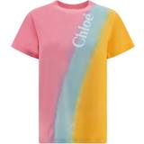 Chloé Peplum Tøj Chloé "Tie-Dye" Effect T-Shirt multi