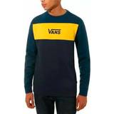 Vans Blå Tøj Vans Sweaters uden Hætte til Mænd Retro Active Gibraltar Marineblå