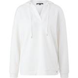 Comma Bomuld Tøj Comma Sweatshirt hvid hvid
