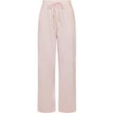 12 - Pink Tøj Neo Noir Sonar Linen Bukser Rosa