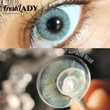 Blå Kontaktlinser Shein Freshlady Prescription Topazio Comfort Soft Contact Lenses 1 Year Disposable