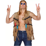 60'erne Dragter & Tøj Wilbers Karnaval Native American Hippie West