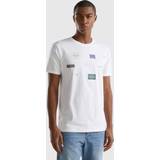 United Colors of Benetton Bomuld Tøj United Colors of Benetton Relaxed Fit T-shirt With Print, XXXL, Men