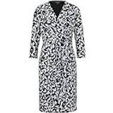 Comma Kjoler Comma Kleid mehrfarbig schwarz weiß