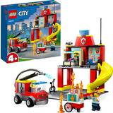 Lego City 60375 Brandstation og brandbil På lager i butik