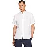 Tommy Hilfiger Hvid Tøj Tommy Hilfiger Skjorte Pigment Dyed Linen RF Shirt S/S Hvid