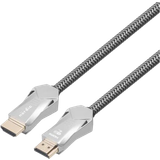 HDMI-kabler - Kvadratisk - Sølv HDMI-N1007C 2.1 HDMI - HDMI M-M 0.5m