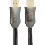Grå - HDMI-kabler Nördic HDMI-350a HDMI 2.1 A - HDMI 2.1 A M-M 5m