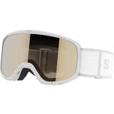 Cylindrisk linse Skibriller Salomon Lumi Access Jr - White/Barn