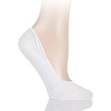 Dame Sko Falke White Invisible Step Socks