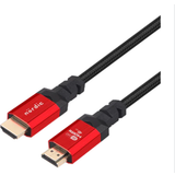 HDMI-kabler - Rød Nördic HDMI-N1007 2.1 HDMI - HDMI M-M 0.5m