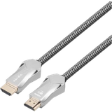 HDMI-kabler - Kvadratisk - Sølv Nördic HDMI-N1033C 2.1 HDMI - HDMI M-M 3m