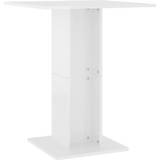 Spisebord i hvid højglans vidaXL 802108 High Gloss White Spisebord 60x60cm
