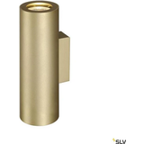 SLV Guld Væglamper SLV ENOLA_B UP/DOWN Brass Vægarmatur 6.8cm